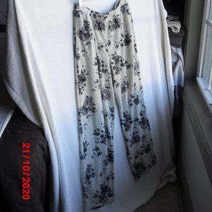 Beige Rose Pajama pants